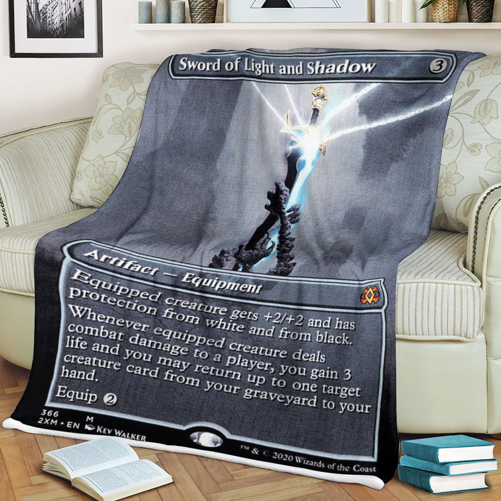 Magic The Gathering 2Xm 366 Sword Of Light And Shadow Blanket Magic The Gathering 2Xm 366 Sword Of Light And Shadow Blanket