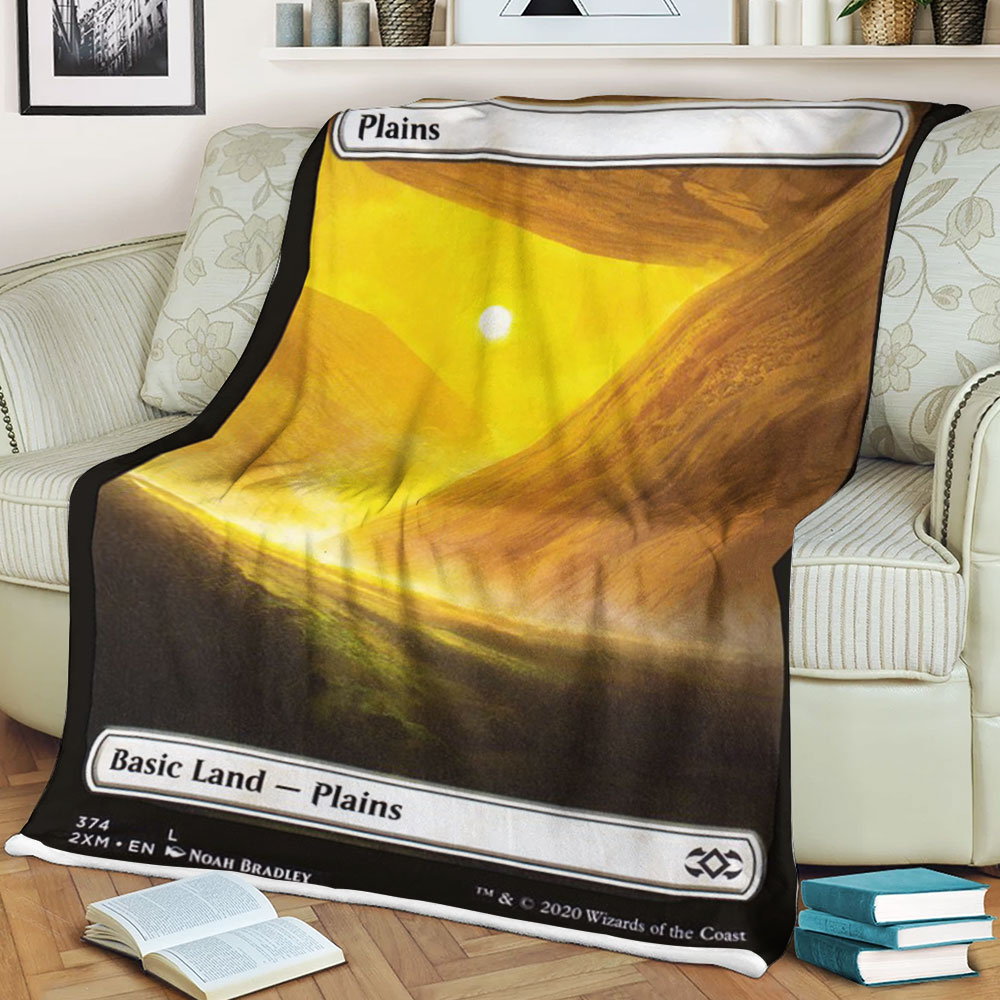 Magic The Gathering 2Xm 374 Plains Blanket Magic The Gathering 2Xm 374 Plains Blanket