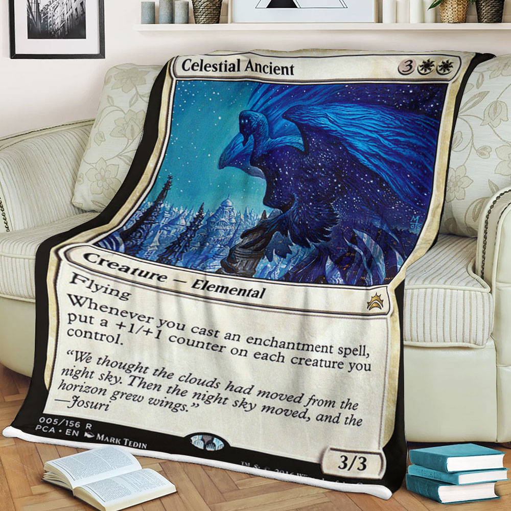 Magic The Gathering 5 Celestial Ancient Blanket Magic The Gathering 5 Celestial Ancient Blanket