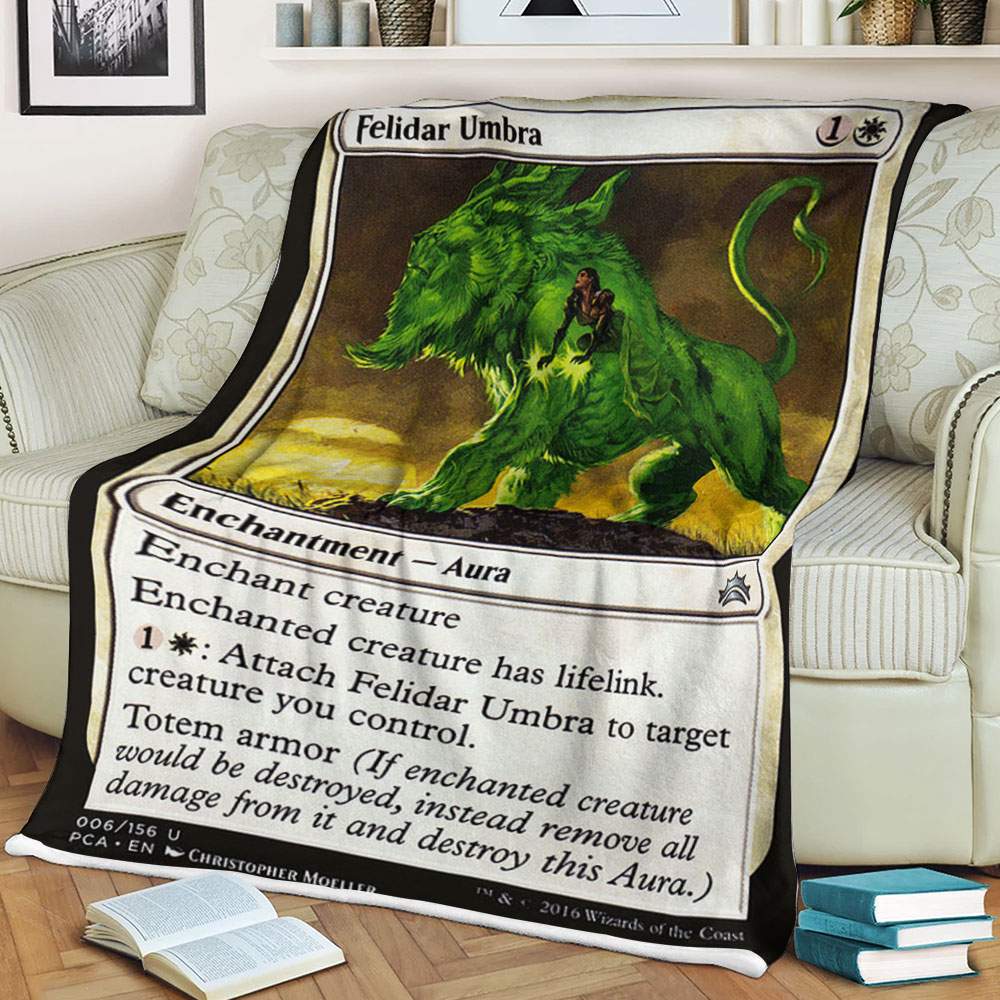 Magic The Gathering 6 Felidar Umbra Blanket Magic The Gathering 6 Felidar Umbra Blanket