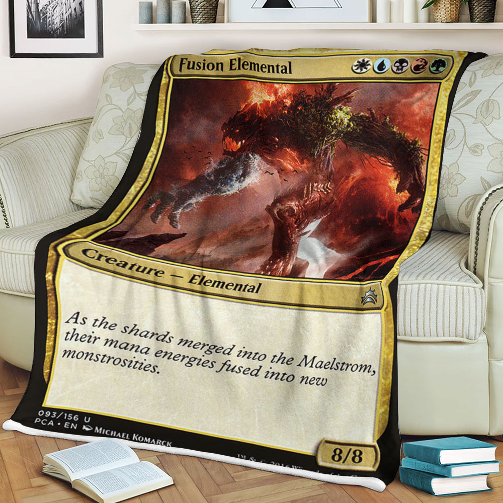 Magic The Gathering 93 Fusion Elemental Blanket Magic The Gathering 93 Fusion Elemental Blanket