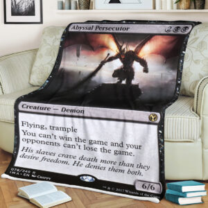 Magic The Gathering Abyssal Persecutor Blanket