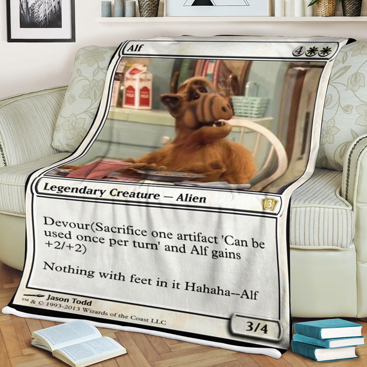Magic The Gathering Alf Blanket Magic The Gathering Alf Blanket
