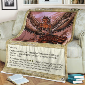 Magic The Gathering Angelo Eminente Blanket