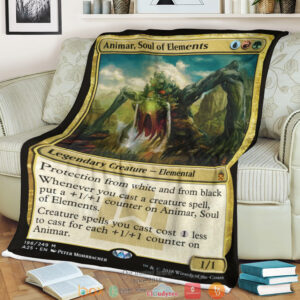 Magic The Gathering Animar Soul Of Elements Blanket