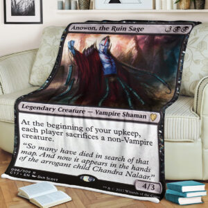 Magic The Gathering Anowon The Ruin Sage Blanket