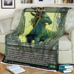 Magic The Gathering Auspicious Starrix Blanket
