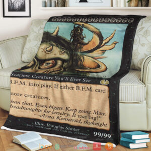 Magic The Gathering Bfm Big Furry Monster Right Blanket