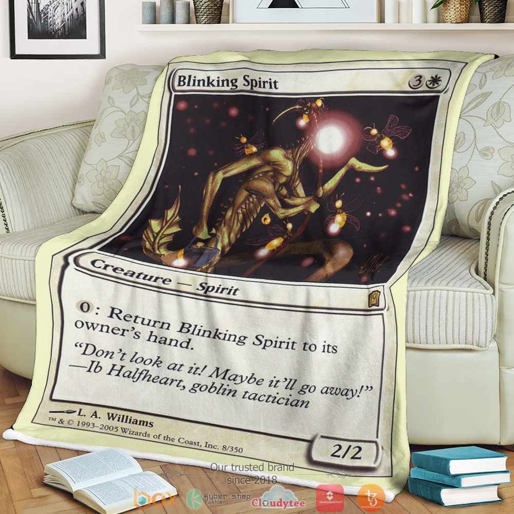Magic The Gathering Blinking Spirit Blanket Magic The Gathering Blinking Spirit Blanket
