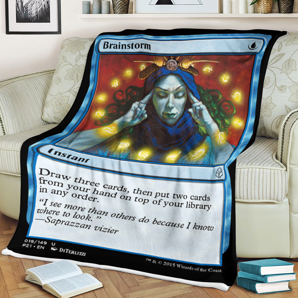 Magic The Gathering Brainstorm Blanket 2 Magic The Gathering Brainstorm Blanket 2