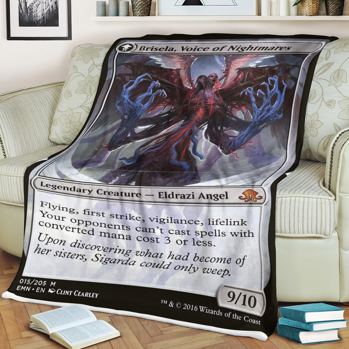 Magic The Gathering Brisela Voice Of Nightmares Blanket Magic The Gathering Brisela Voice Of Nightmares Blanket