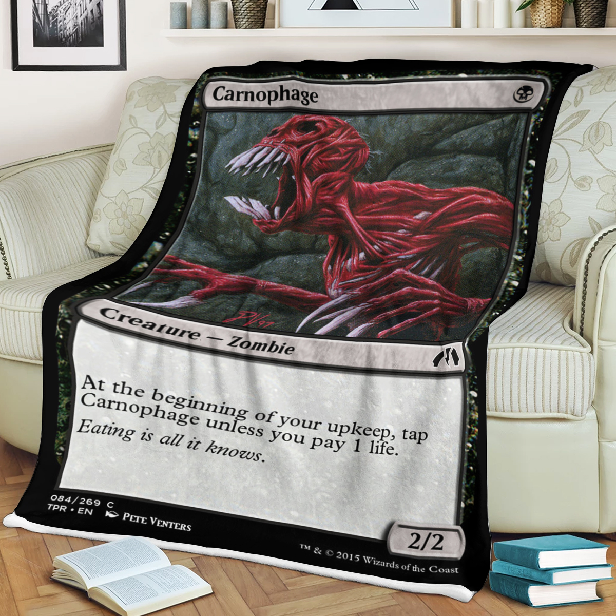 Magic The Gathering Carnophage Blanket Magic The Gathering Carnophage Blanket