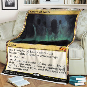 Magic The Gathering Cavern Of Souls Blanket