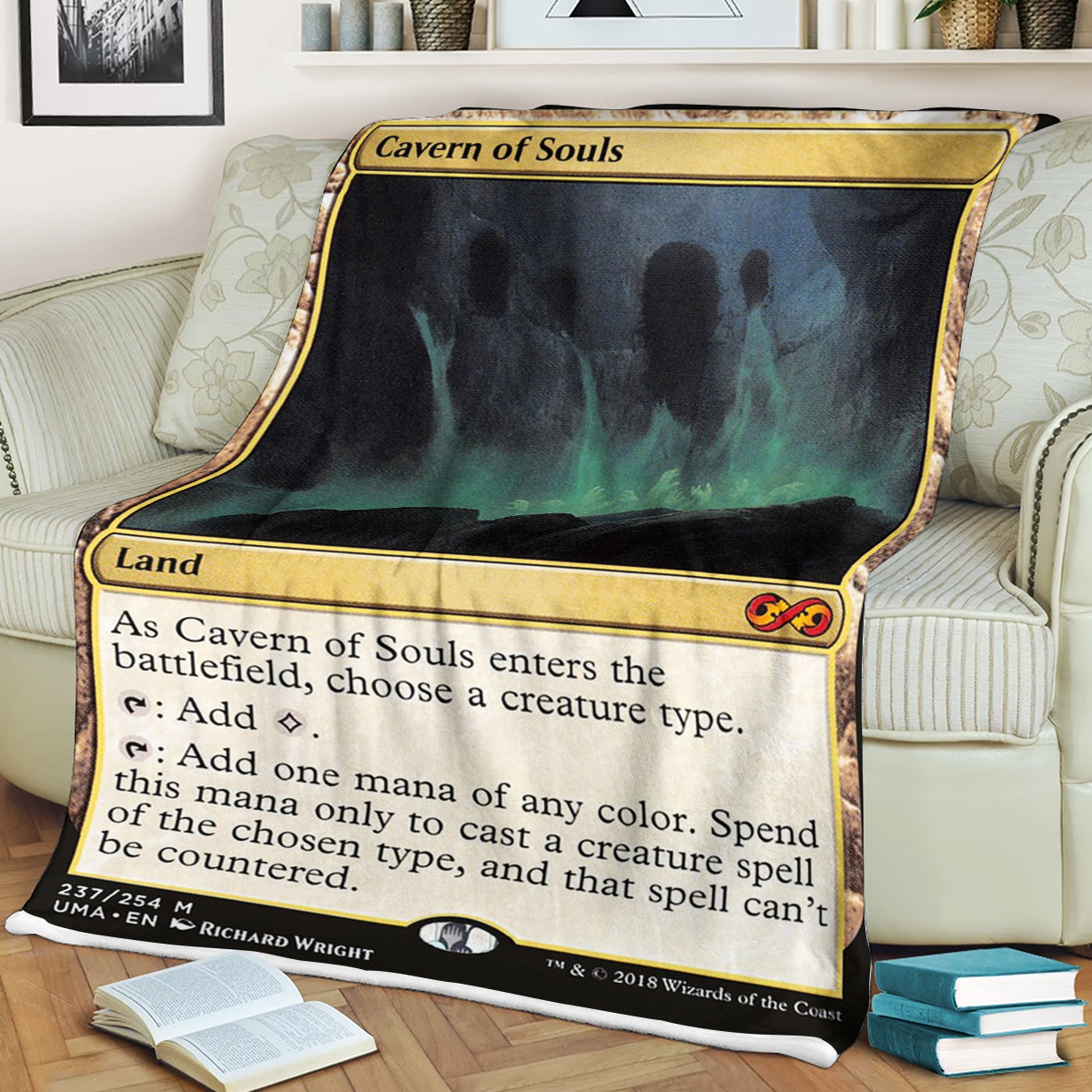 Magic The Gathering Cavern Of Souls Blanket Magic The Gathering Cavern Of Souls Blanket