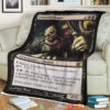Magic The Gathering Cemetery Reaper Blanket