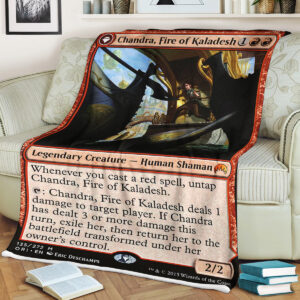 Magic The Gathering Chandra Fire Of Kaladesh Blanket