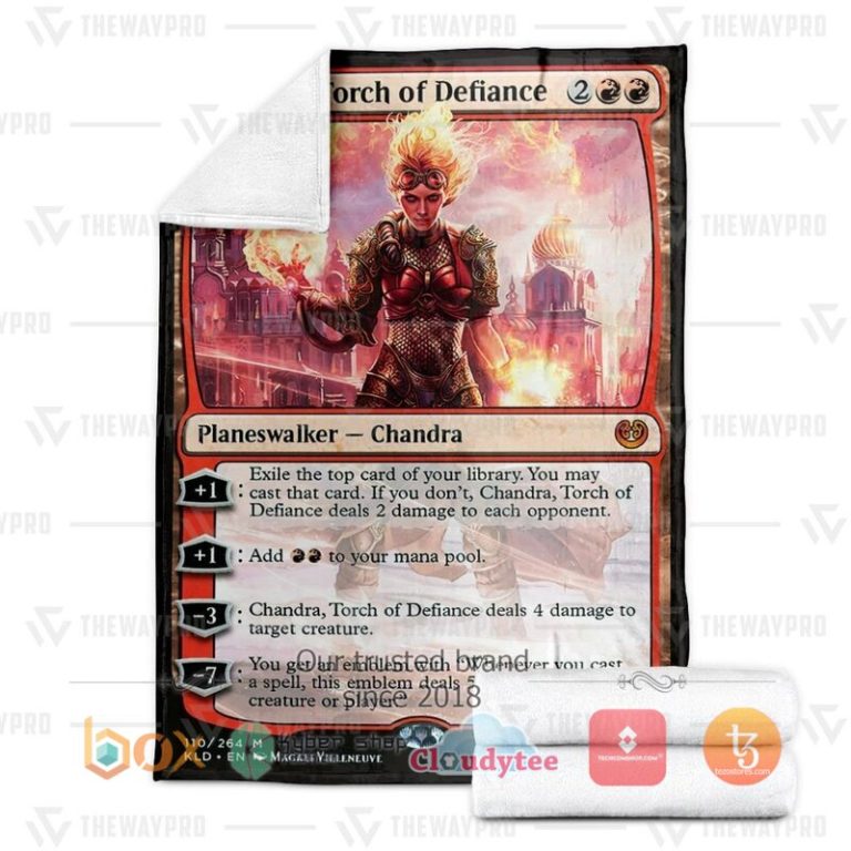 Magic-The-Gathering-Chandra-Torch-Of-Defiance-Blanket-2