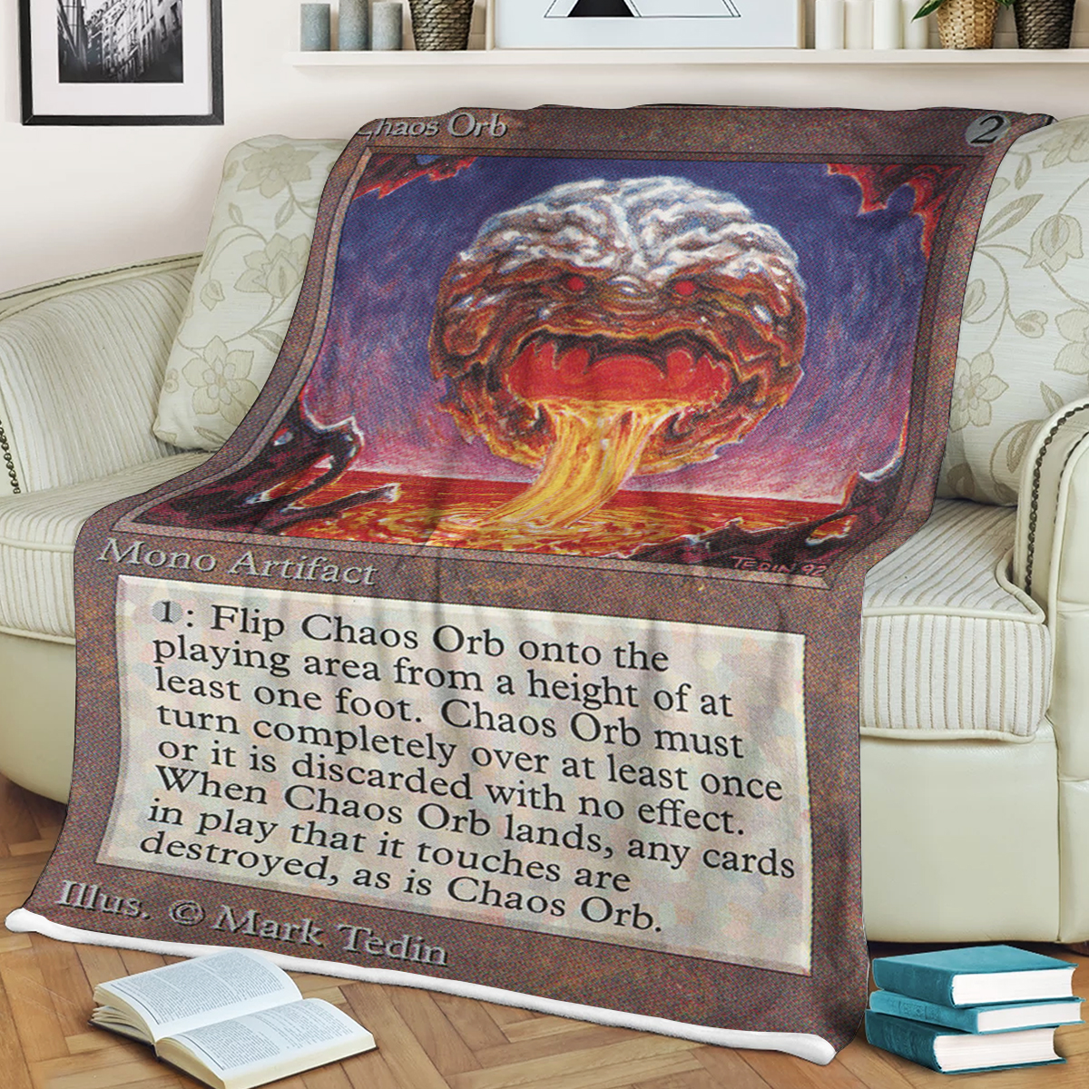 Magic The Gathering Chaos Orb Blanket Magic The Gathering Chaos Orb Blanket