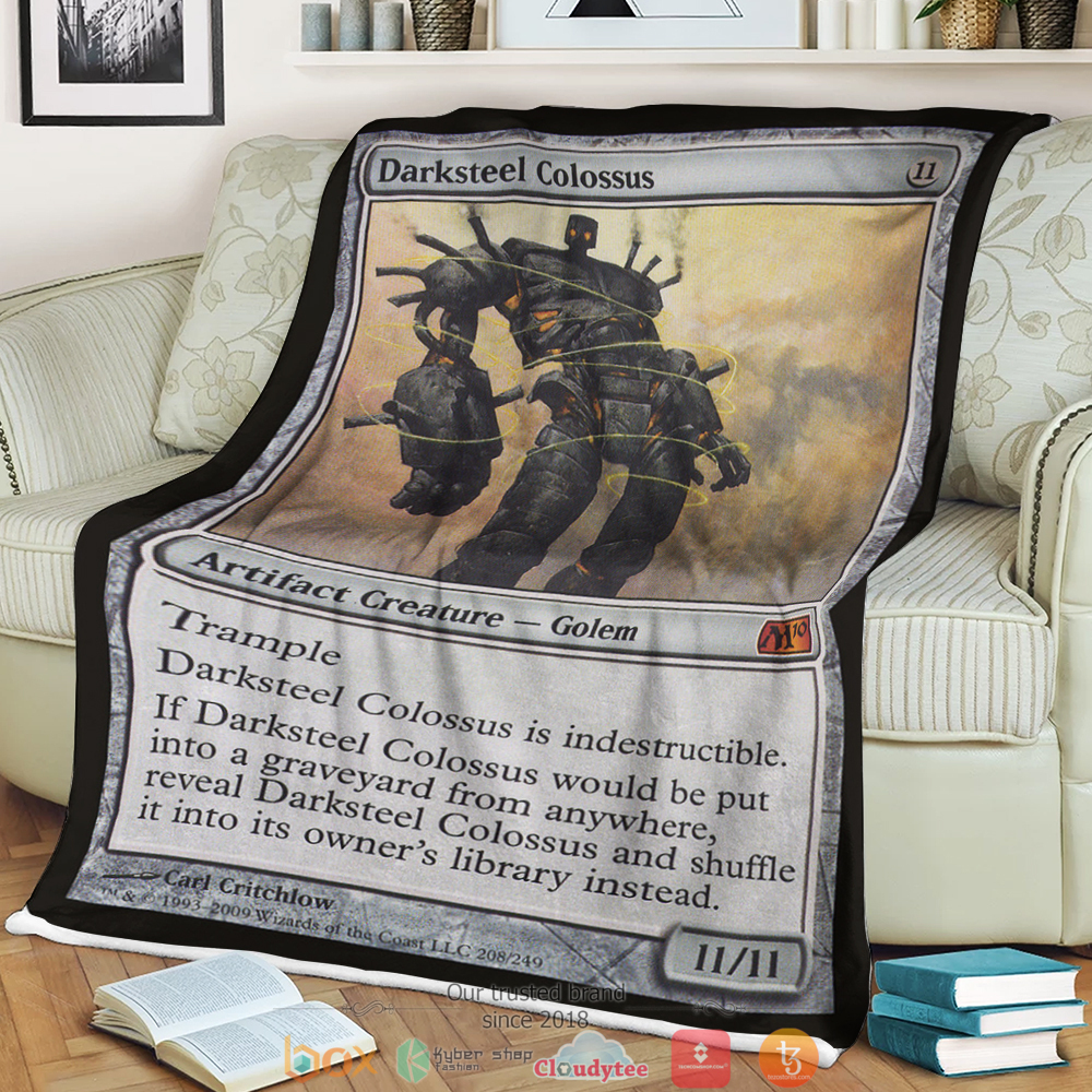 Magic The Gathering Darksteel Colossus Blanket Magic The Gathering Darksteel Colossus Blanket