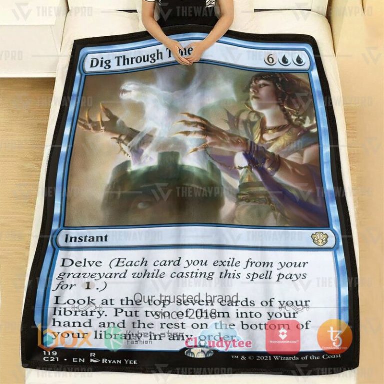 Magic-The-Gathering-Dig-Through-Time-Blanket-1
