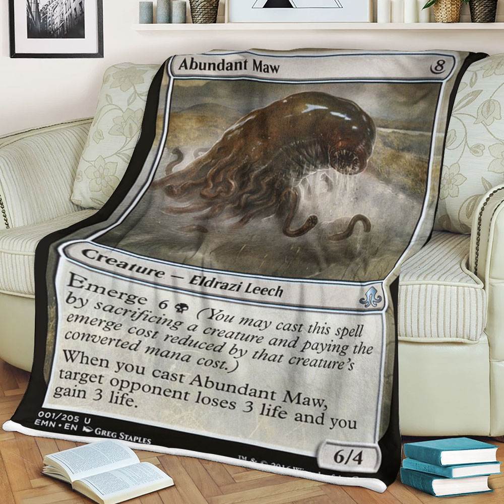 Magic The Gathering Emn 1 Abundant Maw Blanket Magic The Gathering Emn 1 Abundant Maw Blanket