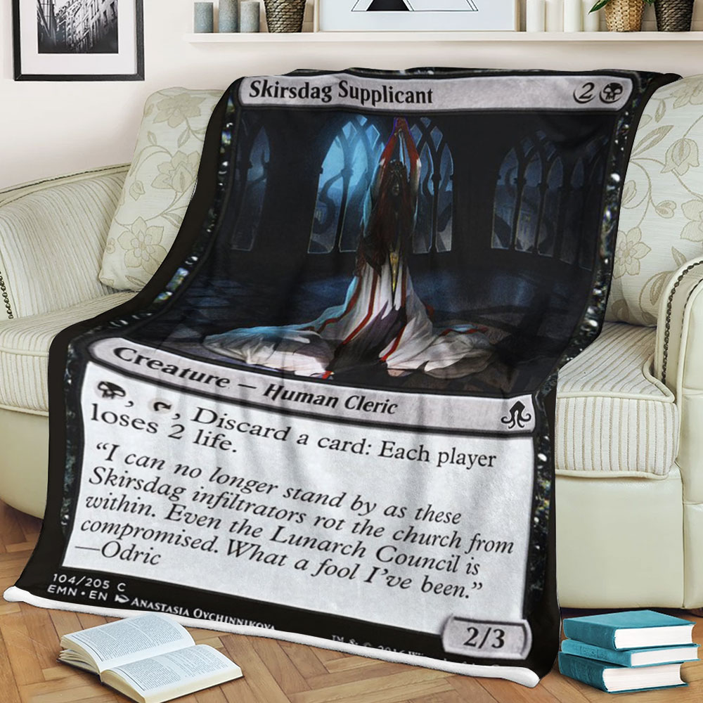 Magic The Gathering Emn 104 Skirsdag Supplicant Blanket Magic The Gathering Emn 104 Skirsdag Supplicant Blanket