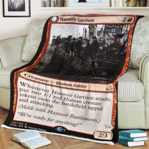 Magic The Gathering Emn 130A Hanweir Garrison Blanket