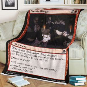 Magic The Gathering Emn 144 Stensia Banquet Blanket