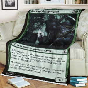 Magic The Gathering Emn 150 Backwoods Survivalists Blanket