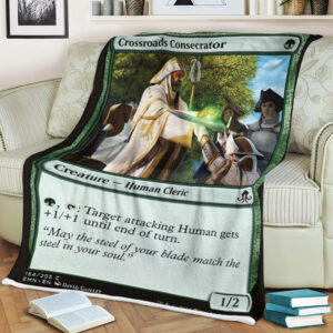Magic The Gathering Emn 154 Crossroads Consecrator Blanket