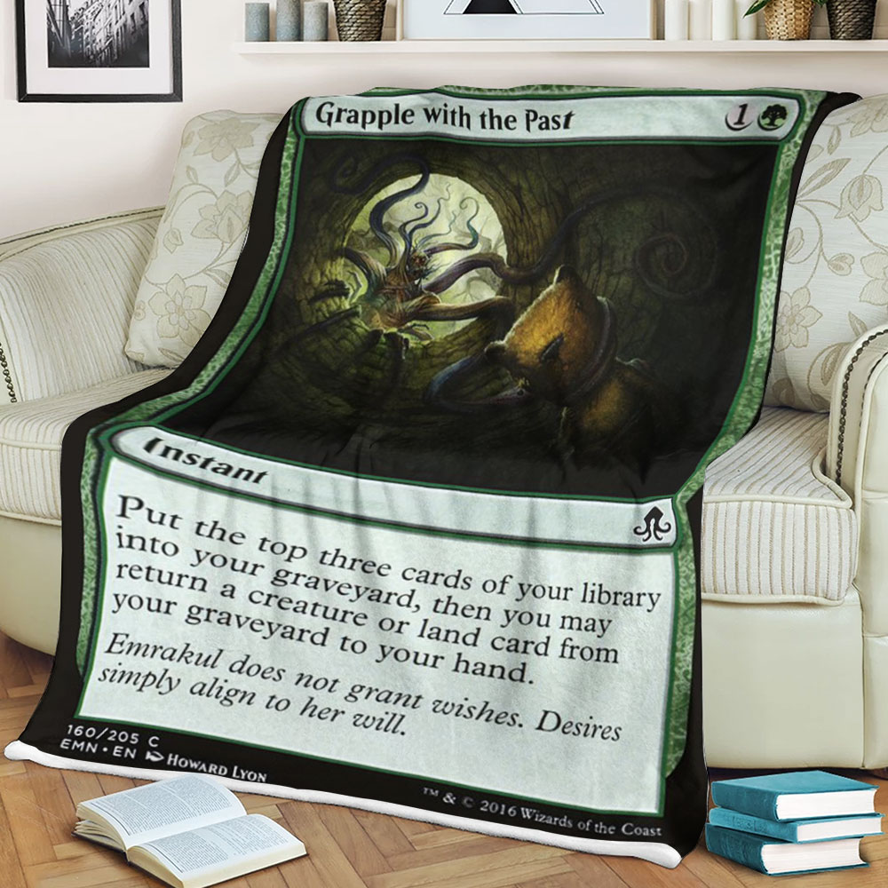 Magic The Gathering Emn 160 Grapple With The Past Blanket Magic The Gathering Emn 160 Grapple With The Past Blanket