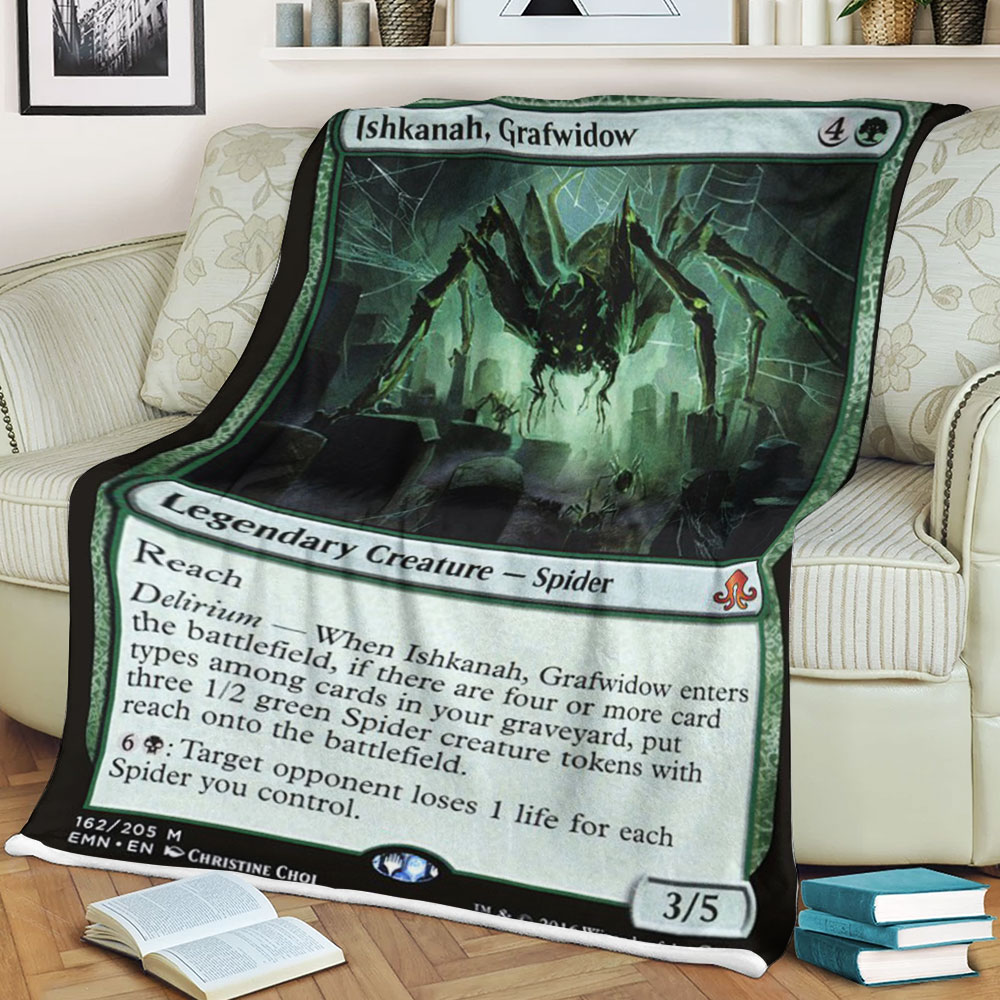 Magic The Gathering Emn 162 Ishkanah Grafwidow Blanket Magic The Gathering Emn 162 Ishkanah Grafwidow Blanket