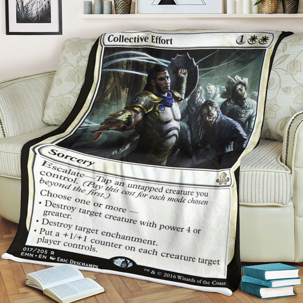 Magic The Gathering Emn 17 Collective Effort Blanket Magic The Gathering Emn 17 Collective Effort Blanket