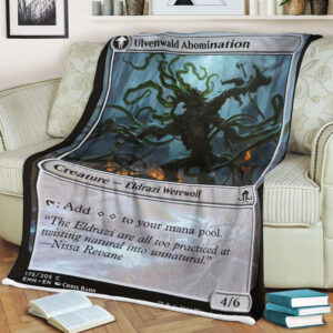 Magic The Gathering Emn 175 Ulvenwald Abomination Blanket