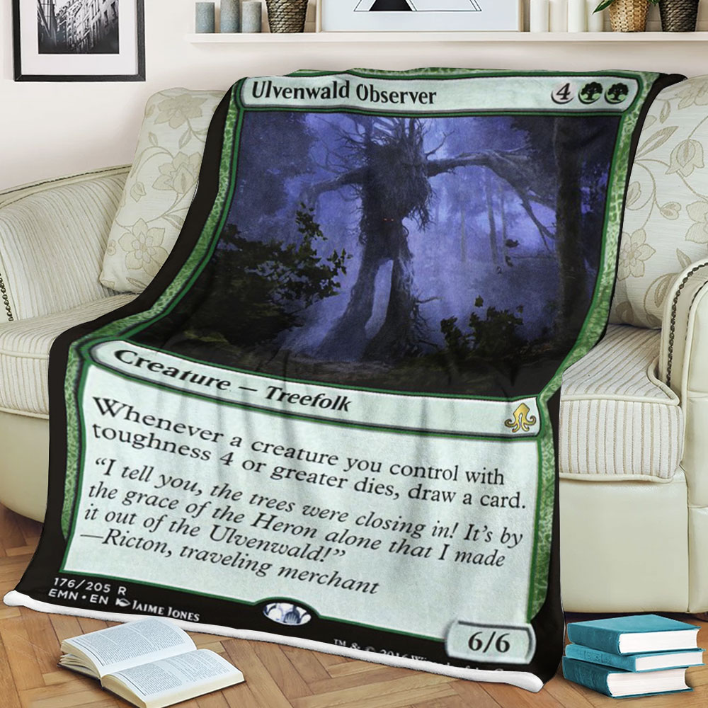 Magic The Gathering Emn 176 Ulvenwald Observer Blanket Magic The Gathering Emn 176 Ulvenwald Observer Blanket