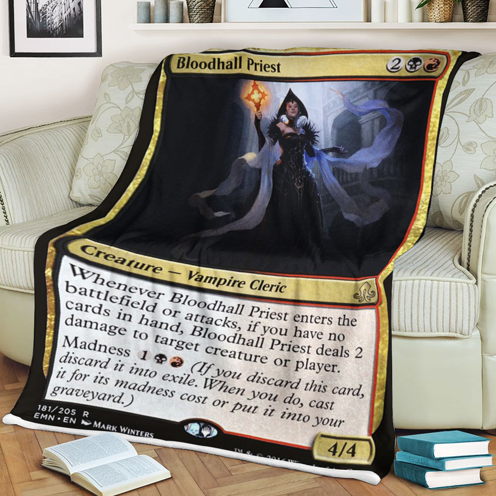 Magic The Gathering Emn 181 Bloodhall Priest Blanket Magic The Gathering Emn 181 Bloodhall Priest Blanket