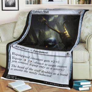 Magic The Gathering Emn 194 Cultist S Staff Blanket