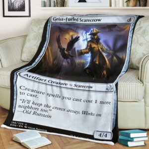 Magic The Gathering Emn 196 Geist Fueled Scarecrow Blanket