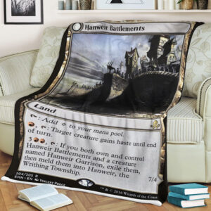 Magic The Gathering Emn 204 Hanweir Battlements Blanket