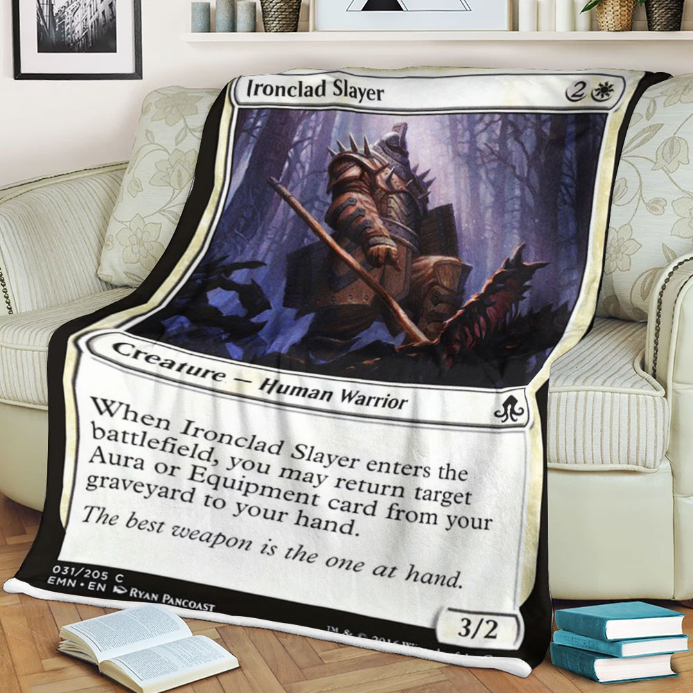 Magic The Gathering Emn 31 Ironclad Slayer Blanket Magic The Gathering Emn 31 Ironclad Slayer Blanket
