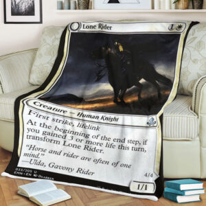Magic The Gathering Emn 33 Lone Rider Blanket