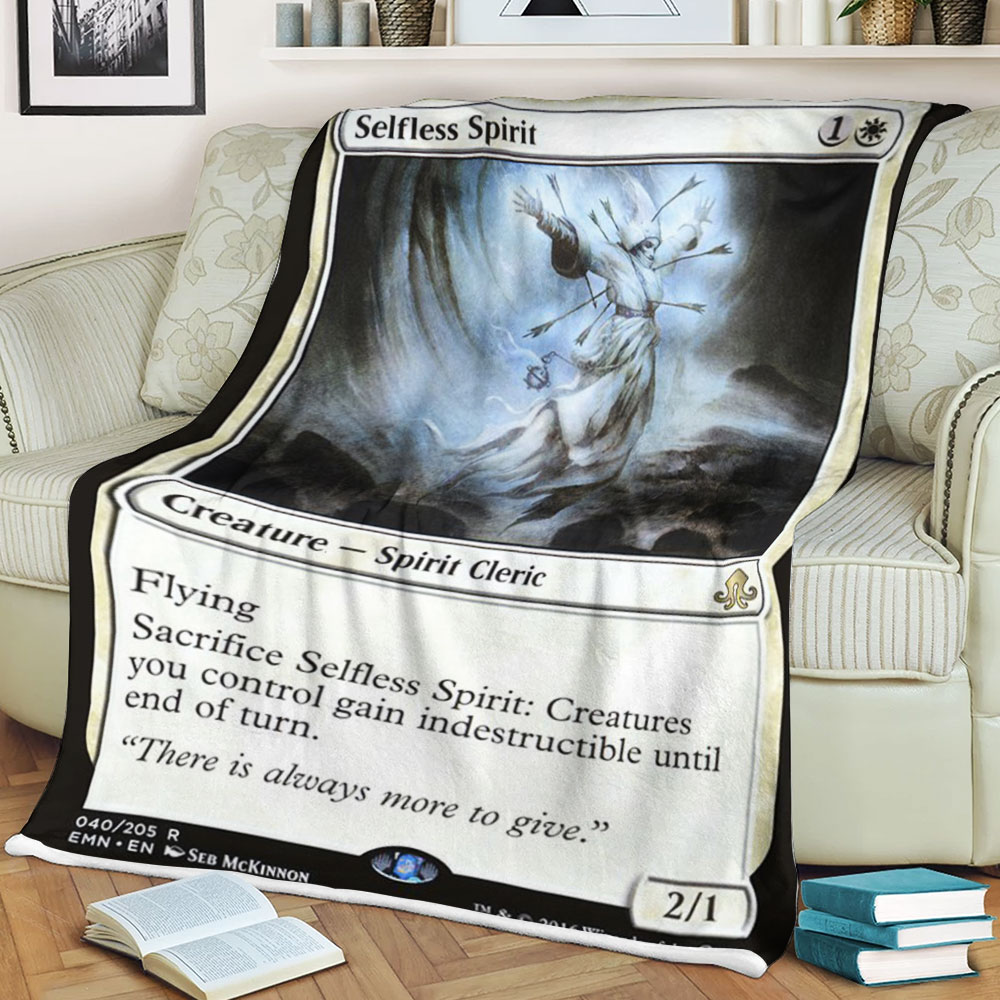 Magic The Gathering Emn 40 Selfless Spirit Blanket Magic The Gathering Emn 40 Selfless Spirit Blanket