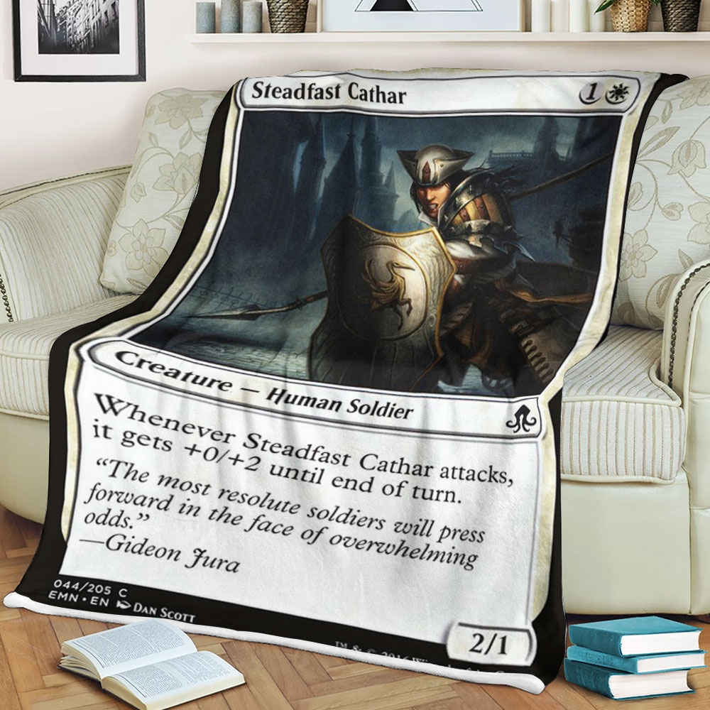 Magic The Gathering Emn 44 Steadfast Cathar Blanket Magic The Gathering Emn 44 Steadfast Cathar Blanket