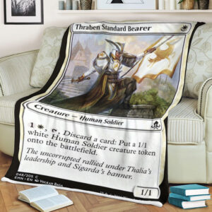 Magic The Gathering Emn 48 Thraben Standard Bearer Blanket