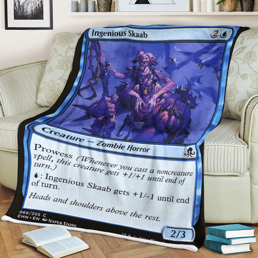 Magic The Gathering Emn 66 Ingenious Skaab Blanket Magic The Gathering Emn 66 Ingenious Skaab Blanket