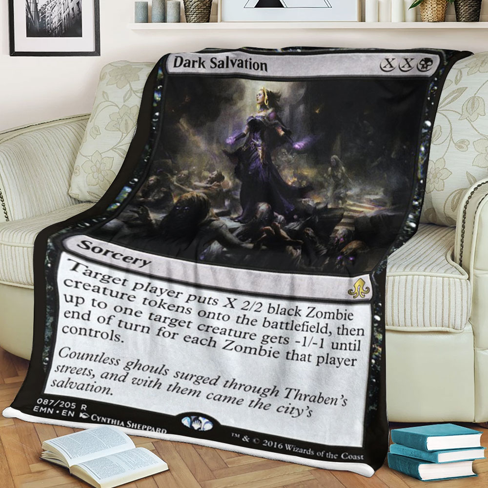 Magic The Gathering Emn 87 Dark Salvation Blanket Magic The Gathering Emn 87 Dark Salvation Blanket
