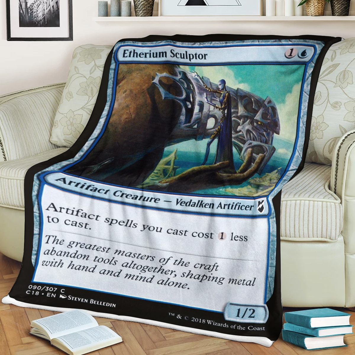 Magic The Gathering Etherium Sculptor Blanket Magic The Gathering Etherium Sculptor Blanket