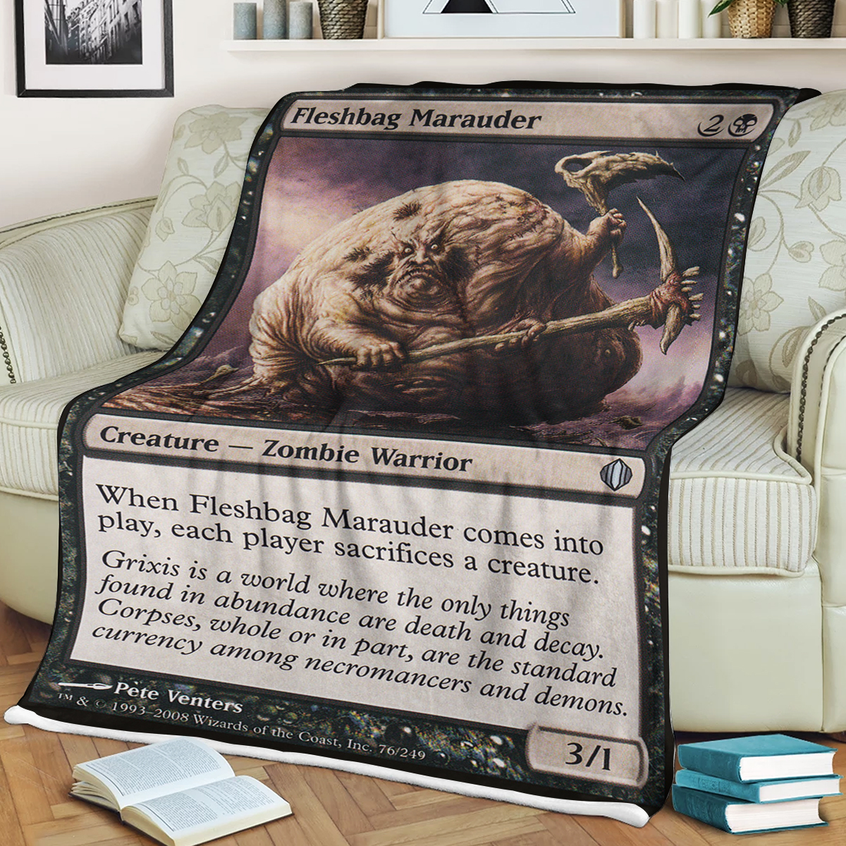 Magic The Gathering Fleshbag Marauder Blanket Magic The Gathering Fleshbag Marauder Blanket