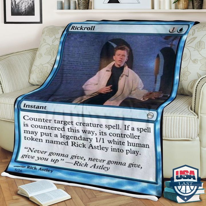 Magic-The-Gathering-Game-Rickroll-Blanket-1
