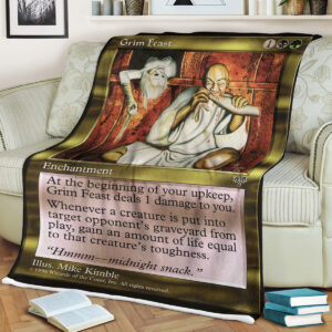 Magic The Gathering Grim Feast Blanket